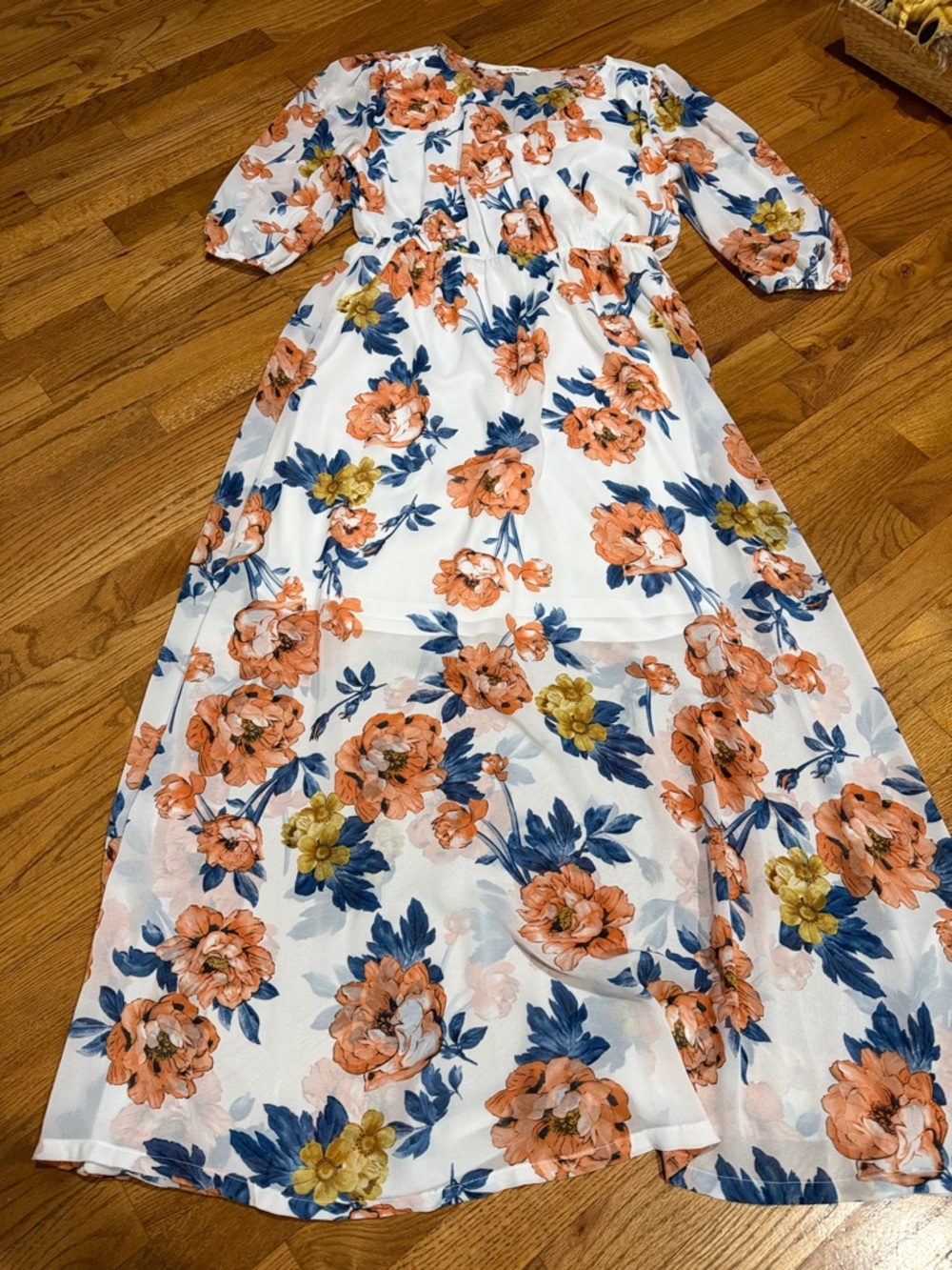 Kori Long Floral Dress